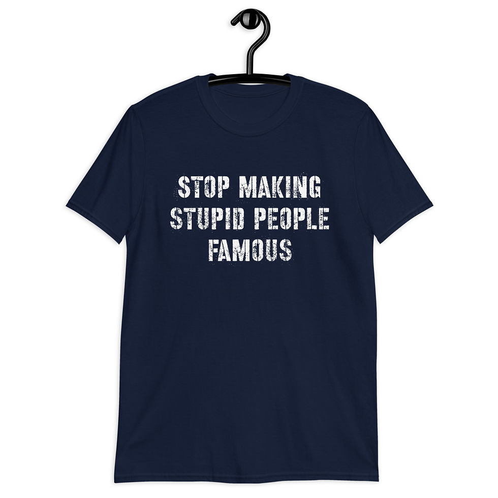 Thumbnail: Stop Making Stupid People Famous - Reality TV Sucks, Celebrity Quotes