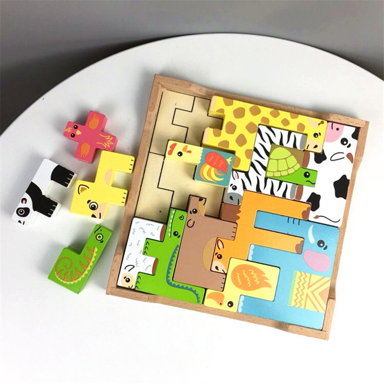 Puzzle wooden fun puzzle · 027