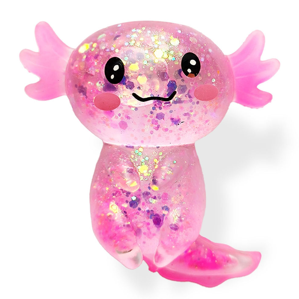 Axolotl Stress Relief Toy Glitter Fidget Toys Cute Malt Sugar Axolotl · 118