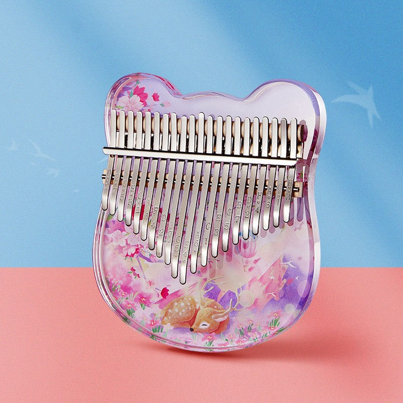 Thumb Harp Kalimba Kalimba Sound Acrylic Crystal Clear · 012