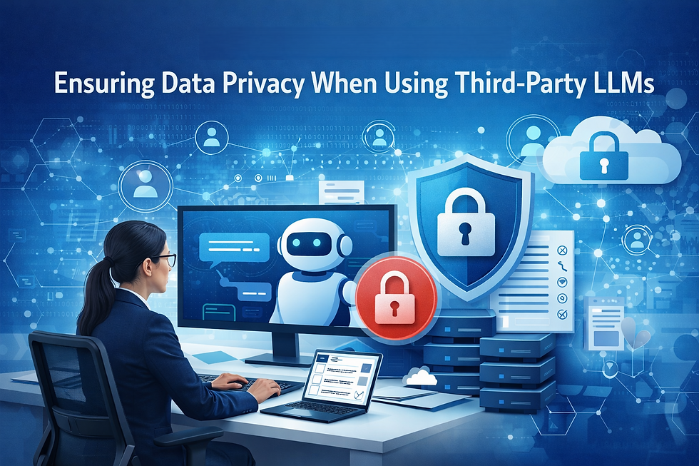 Safeguarding Your Data in the Age of AI: Ensuring Privacy When Using Third-Party LLMs