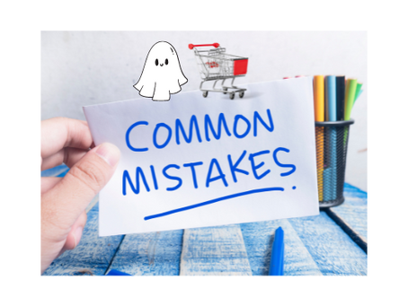 Common mistakes to avoid as a newbie in ghost commerce !