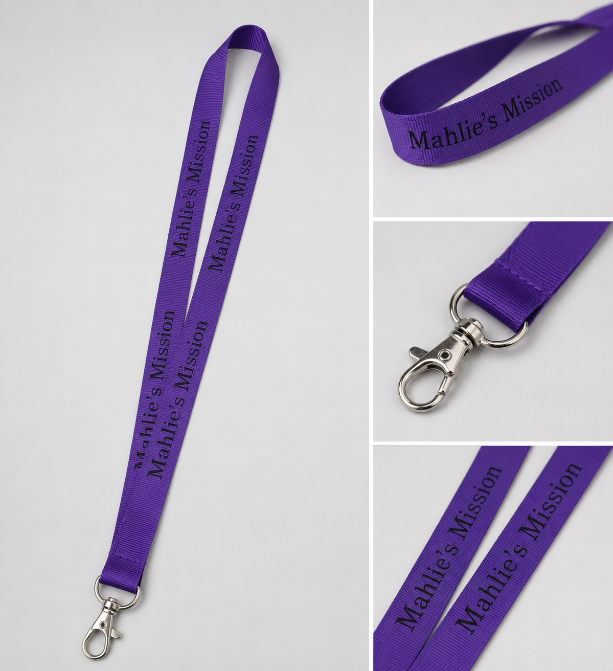 Mahlie' Mission Lanyard