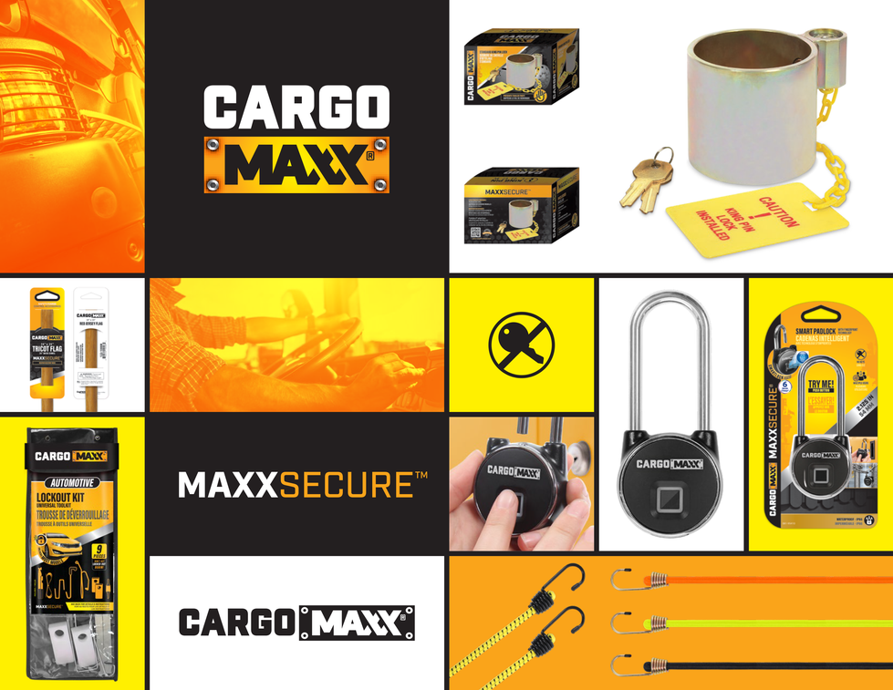 brand identity style guide cargo maxx driver brand truck tractor trailer color theory typography logo