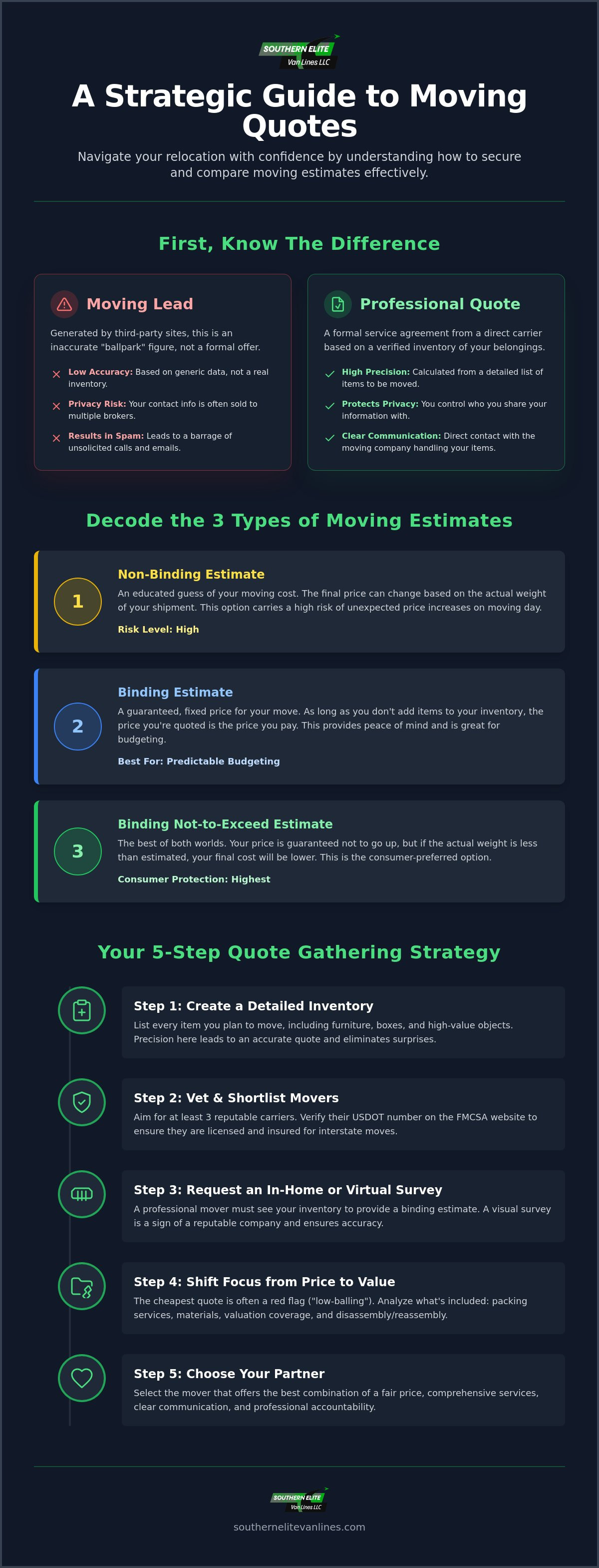 How to get multiple moving quotes