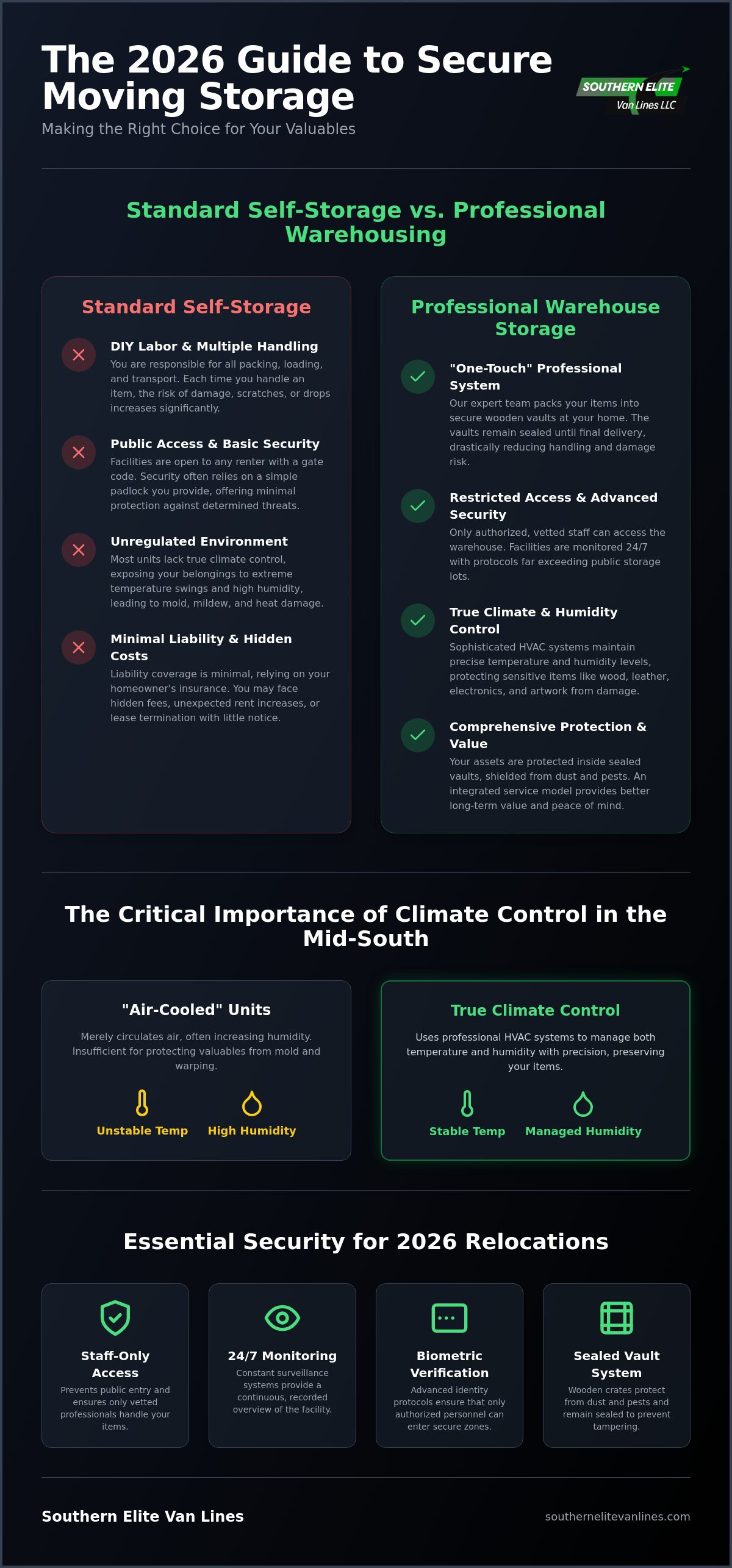 Climate controlled storage memphis