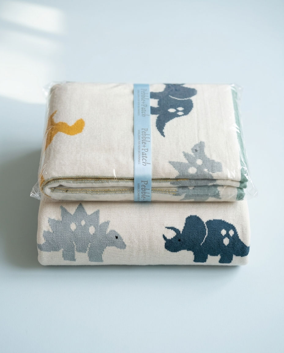 Thumbnail: Cotton Knitted Blanket