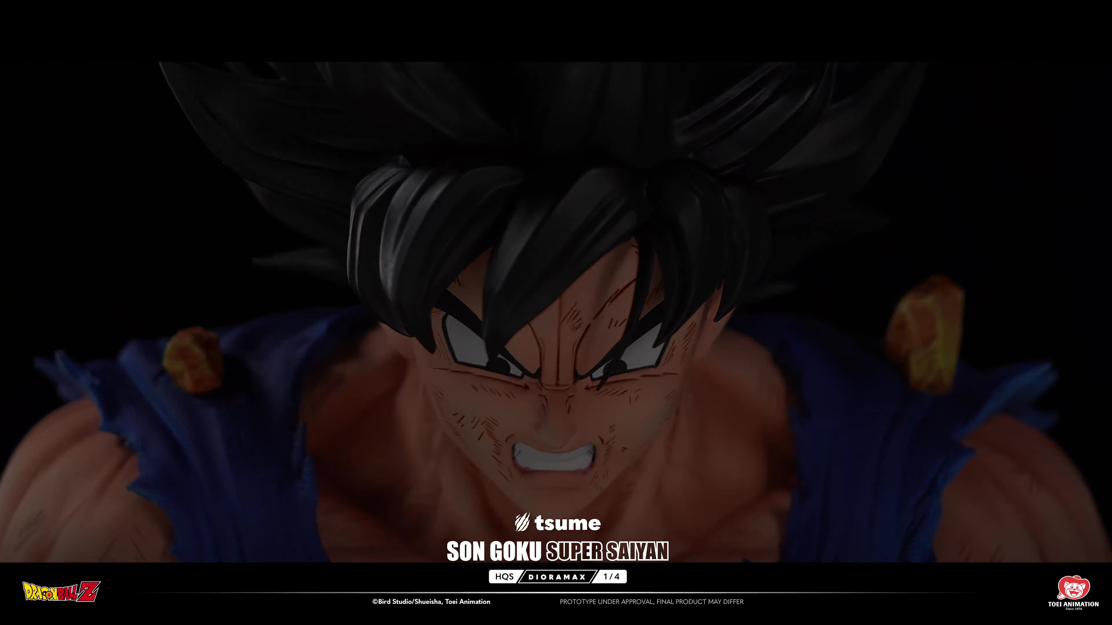 Tsume Dragon Ball Z Super Saiyan Son Goku HQS Dioramax 1/4 Scale