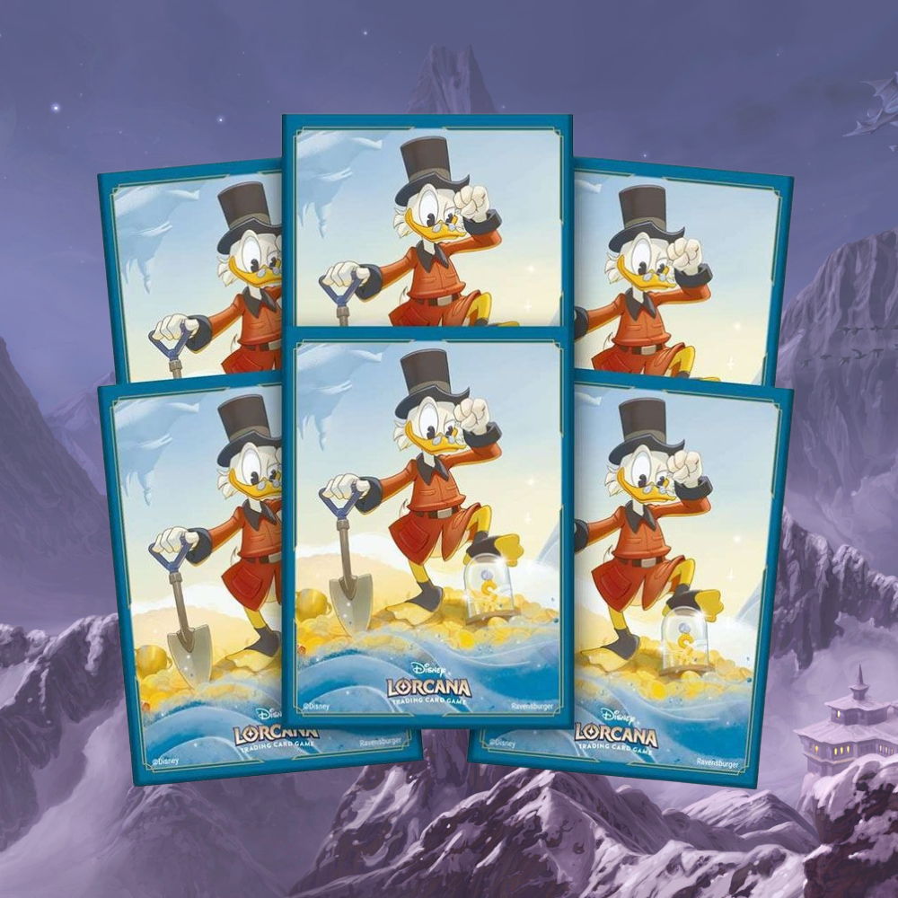 Disney Lorcana TCG: Into to Inklands Scrooge Mcduck 65 Card Sleeves