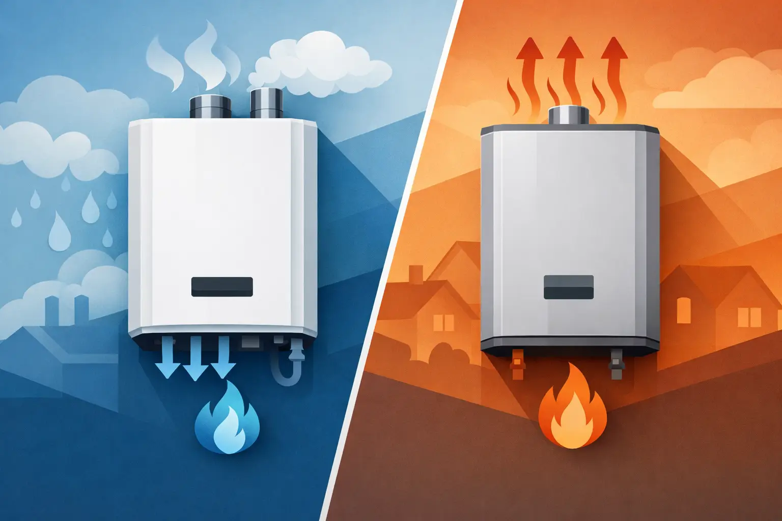 Condensing Versus Non-Condensing Tankless