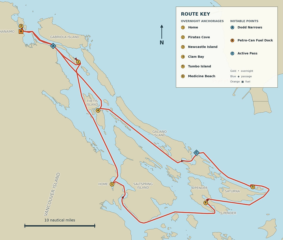 Summer Boat Trip ~ August 7 to 17, 2026