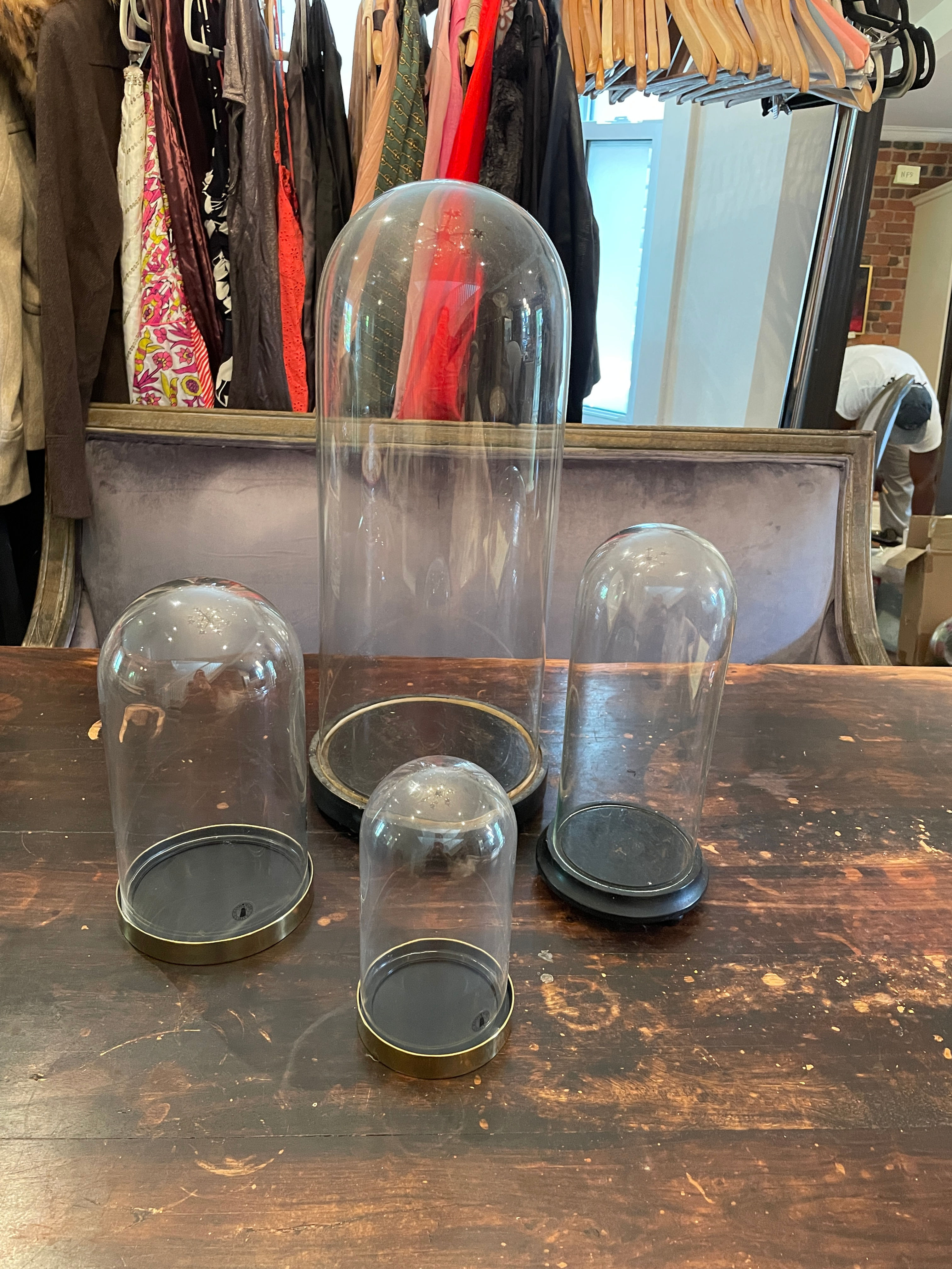 Lot 69 - Large Antique Bell Jar, etc.