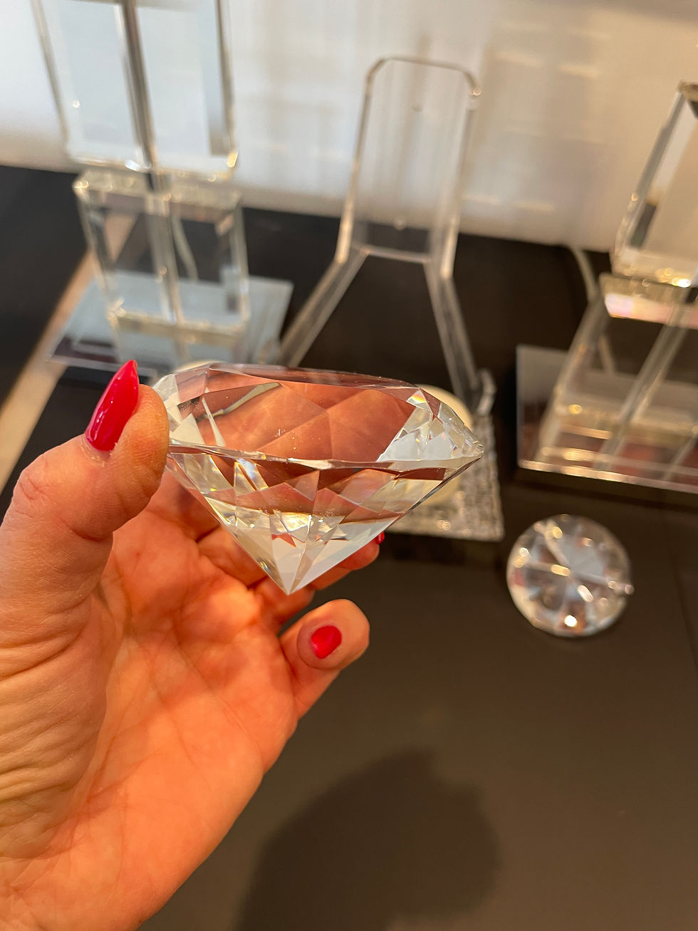 Thumbnail: Lot 20 - Pair of Acrylic Lamps, etc.