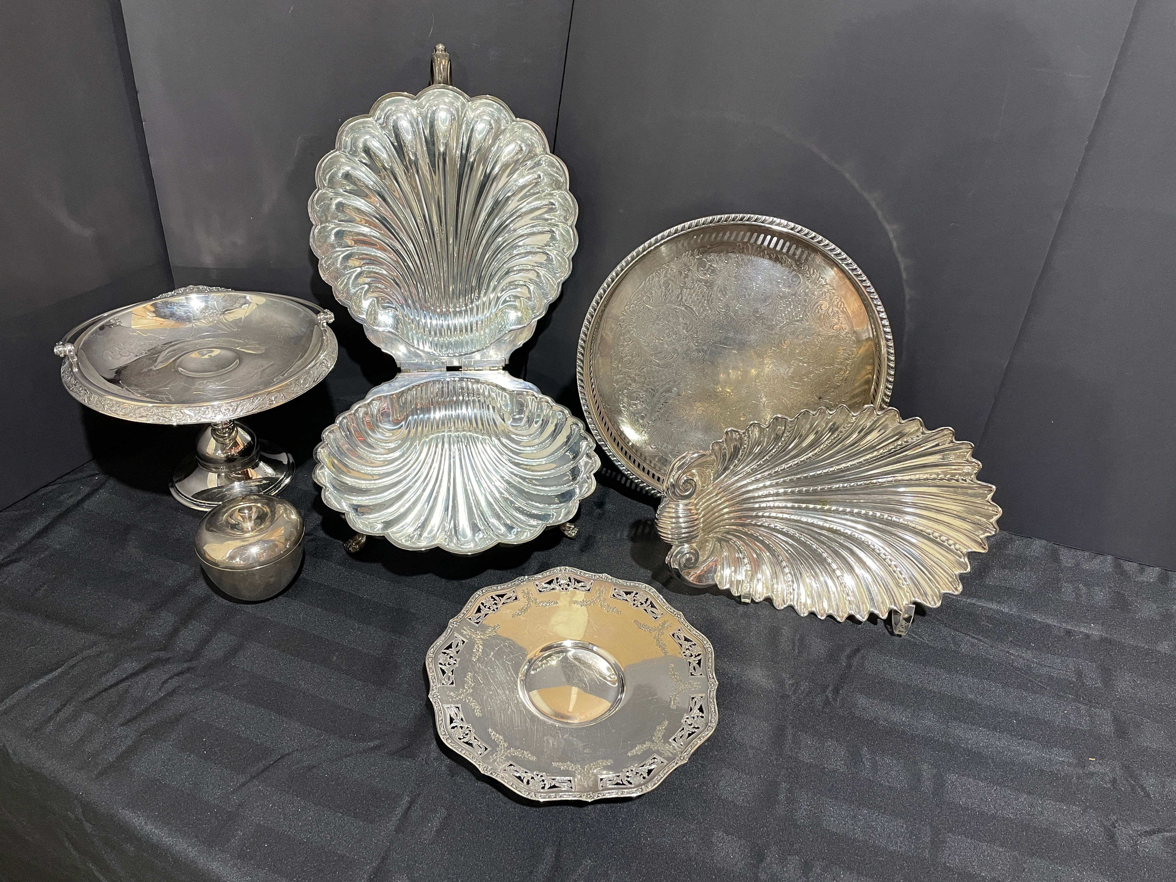 Lot 5 - Assorted Silver-Plate Items