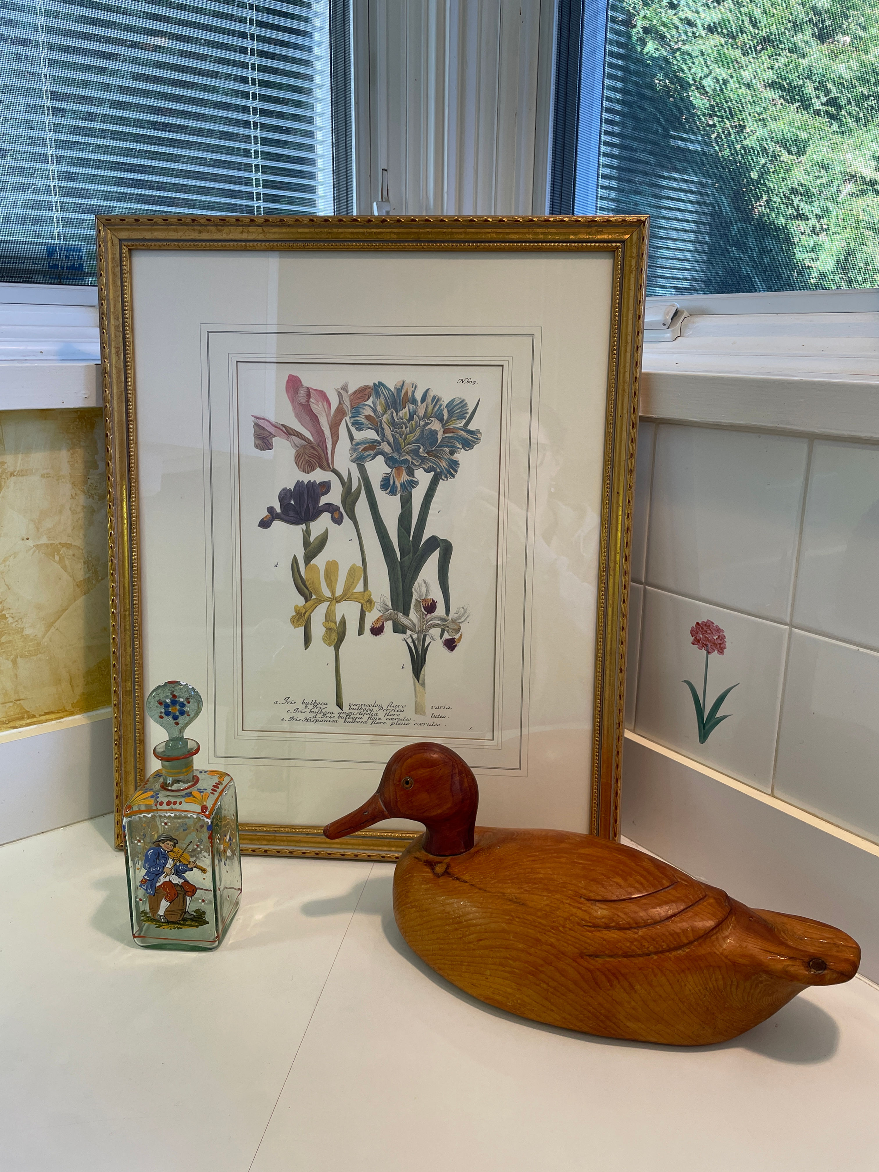 Lot 112 - Botanical Print, etc. (Retail $400)