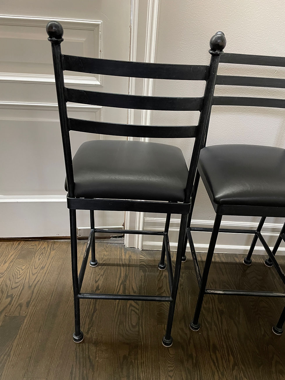 Thumbnail: Lot 24 - Metal Stools X 3