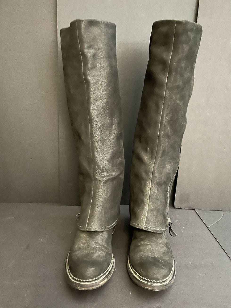 Thumbnail: Lot 46 - Mui Mui Suede Boots (Size 40) Retail $2,400