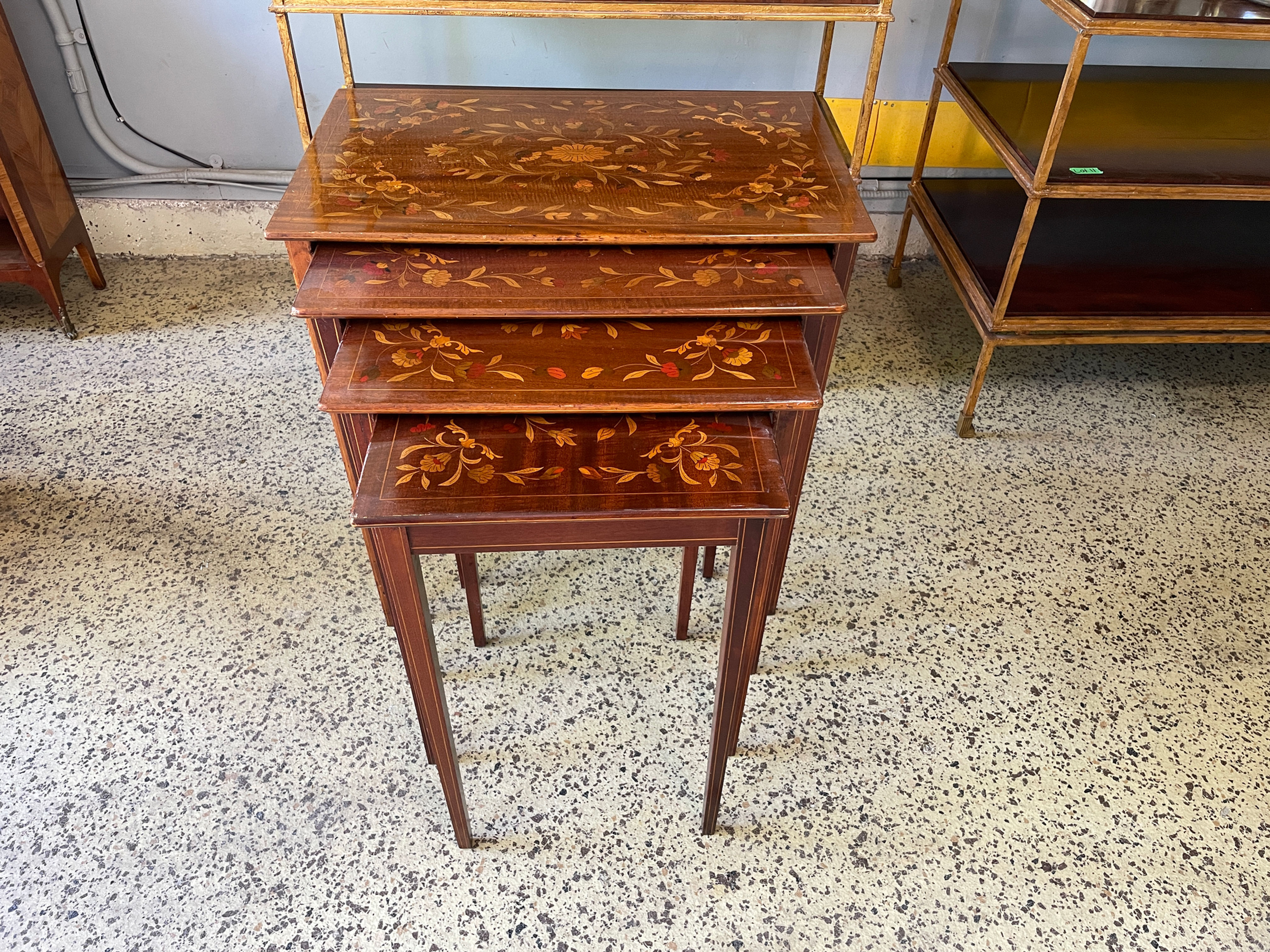 Lot 18 - Vintage Nesting Tables (Retail $3,000)