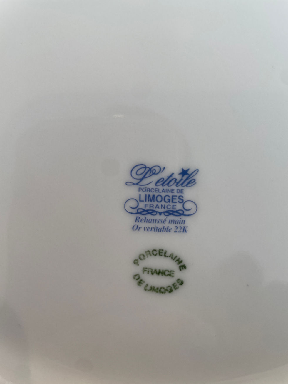 Thumbnail: Lot 71 - Limoges' L'Étoile' Plate on Stand, etc.