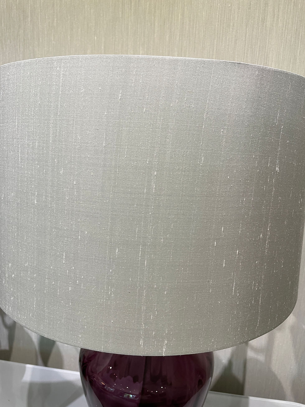 Thumbnail: Lot 29 - Amethyst Glass Lamps (Retail $2,000)