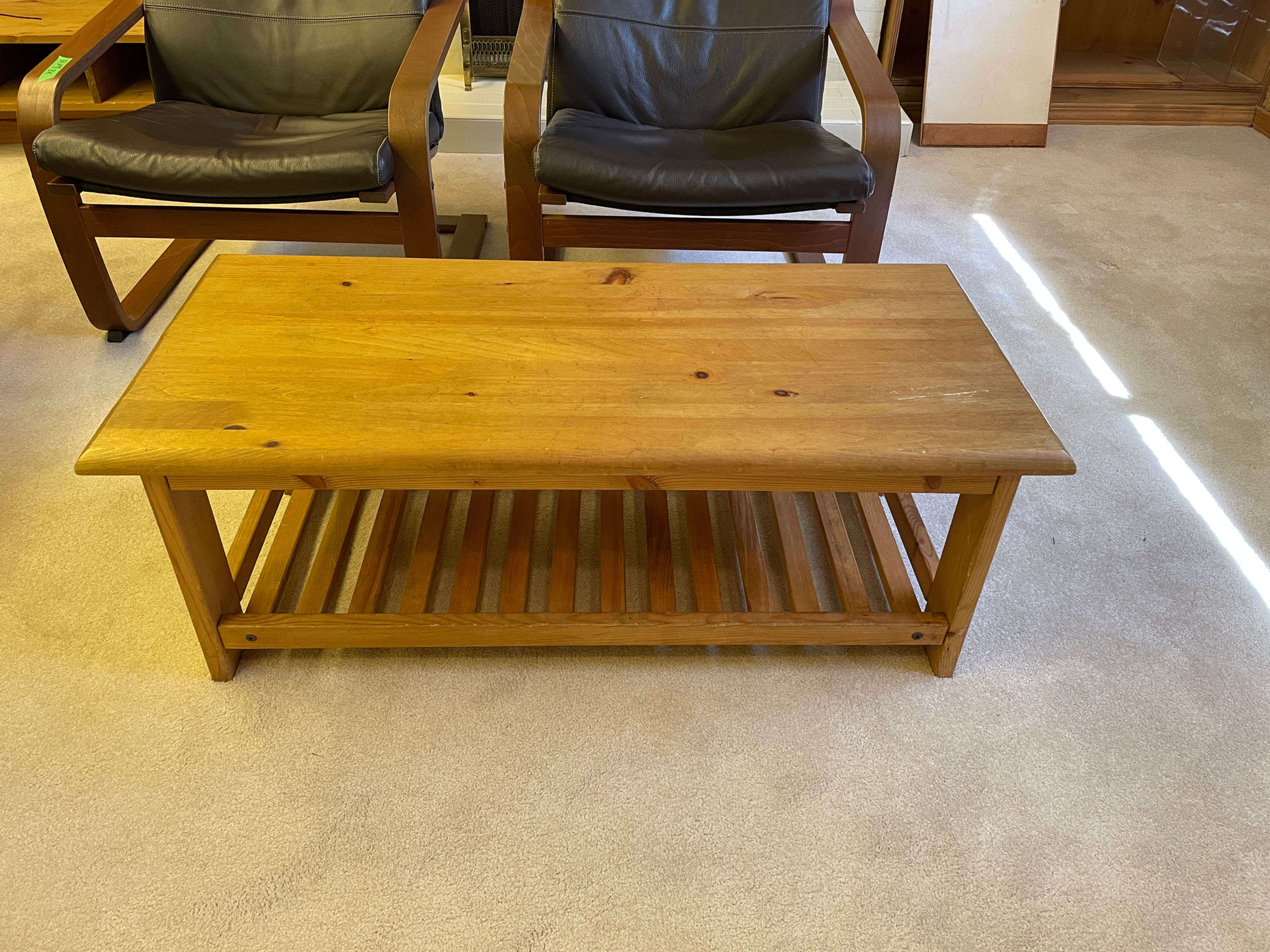 Lot 125 - Vintage Pine Coffee Table