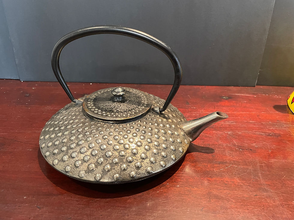 Thumbnail: Lot 30 - New Britto Signed Tea Pot, etc. (Retail $650)