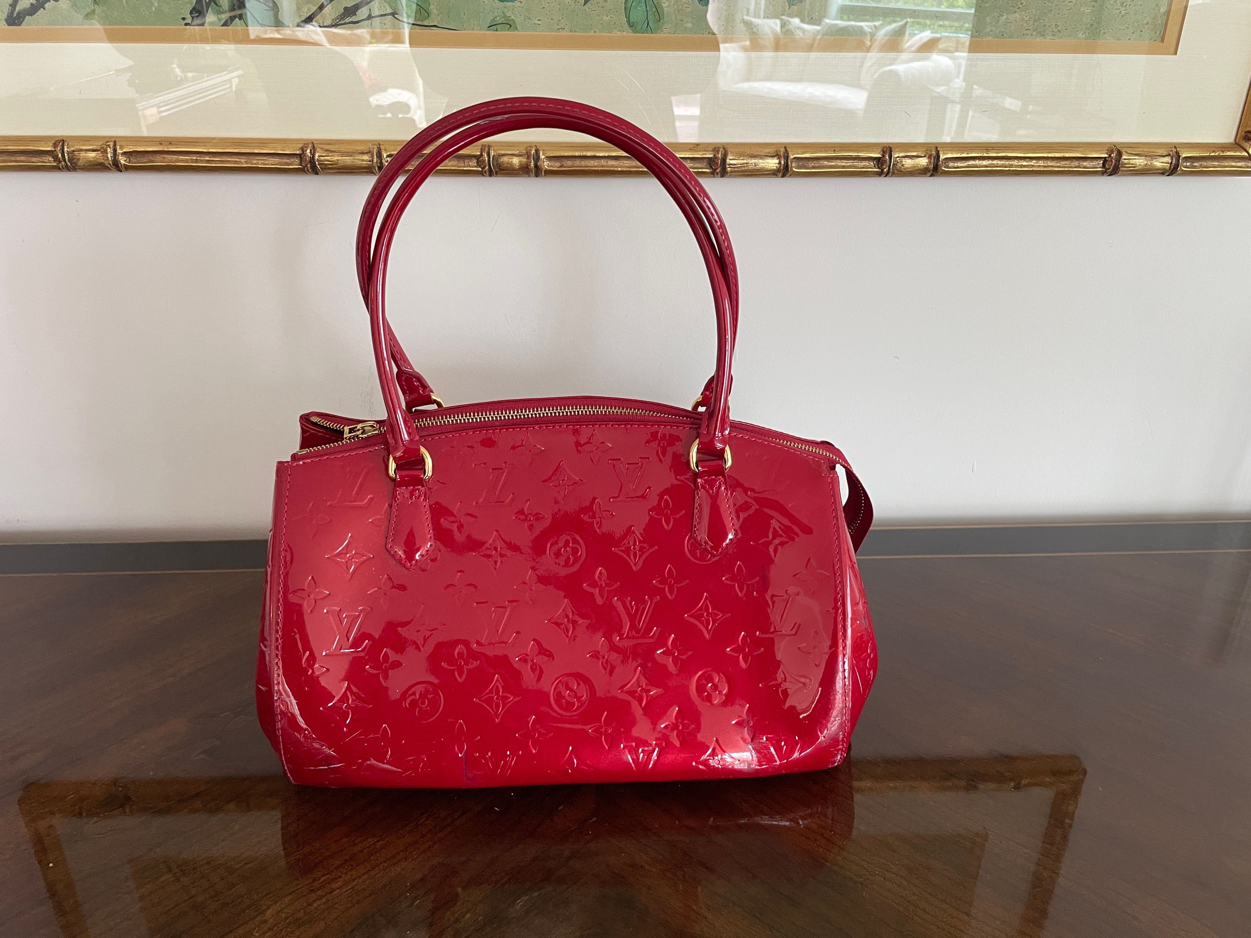 Lot 27 - Louis Vuitton Palm D'Amour Monogrammed Bag (Retail $2,800)