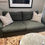 Thumbnail: Lot 17 - EQ3 Hunter Green Sofa (Retail $2,300)