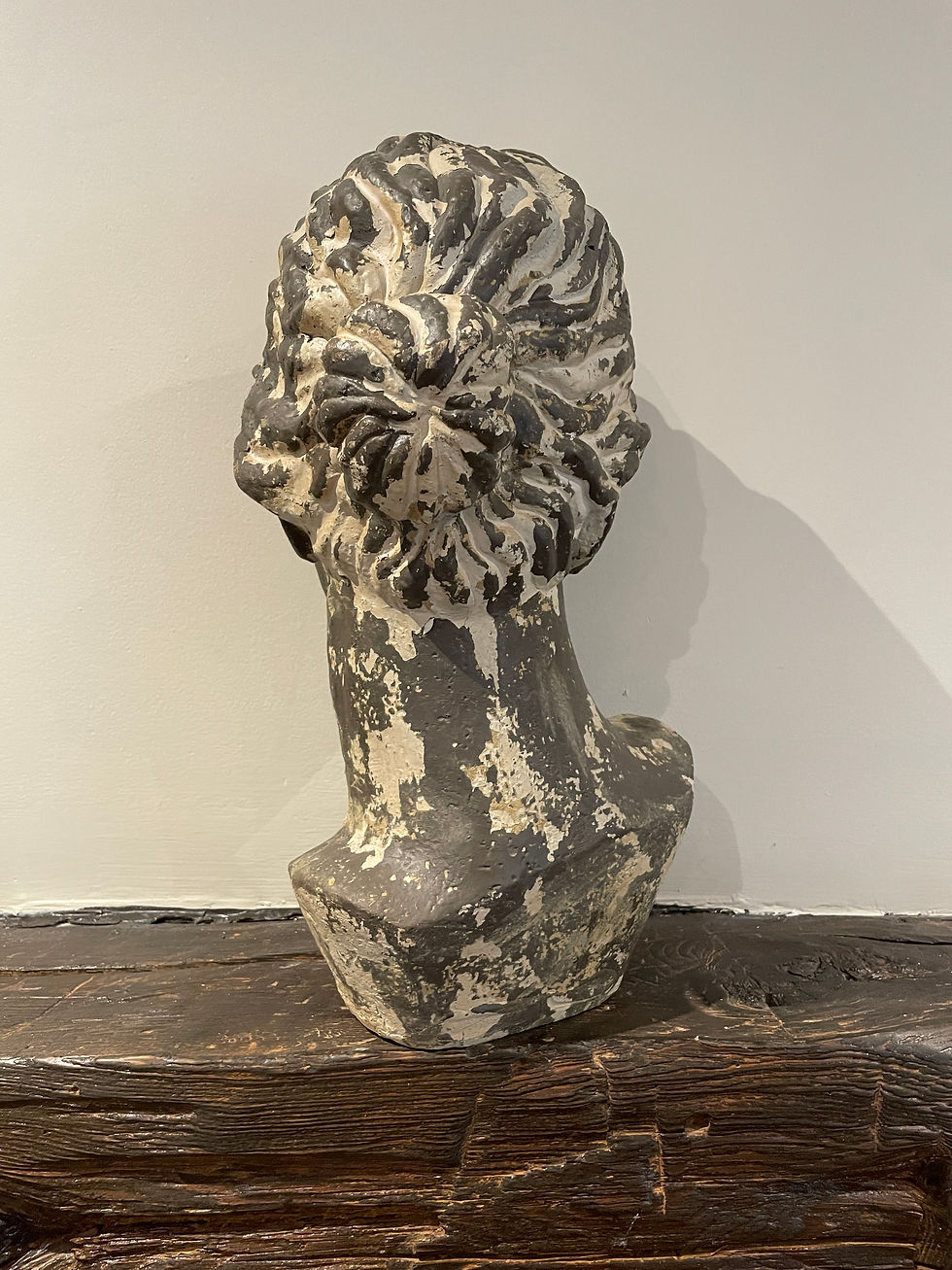 Thumbnail: Lot 37 - Head Sculpture - Antique-Look