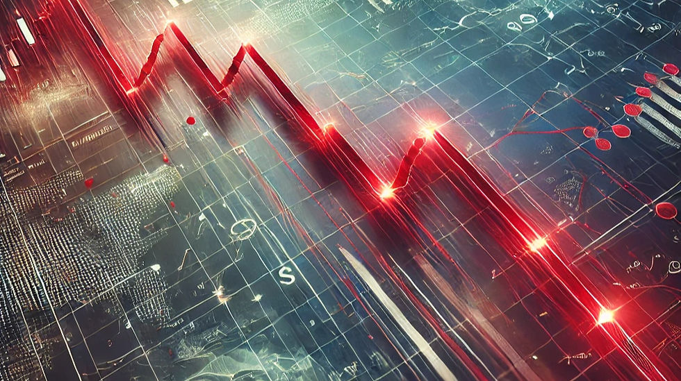 Markets tank after hours as Trump announces sweeping tariffs, triggering a 2%+ drop in the S&P 500.
