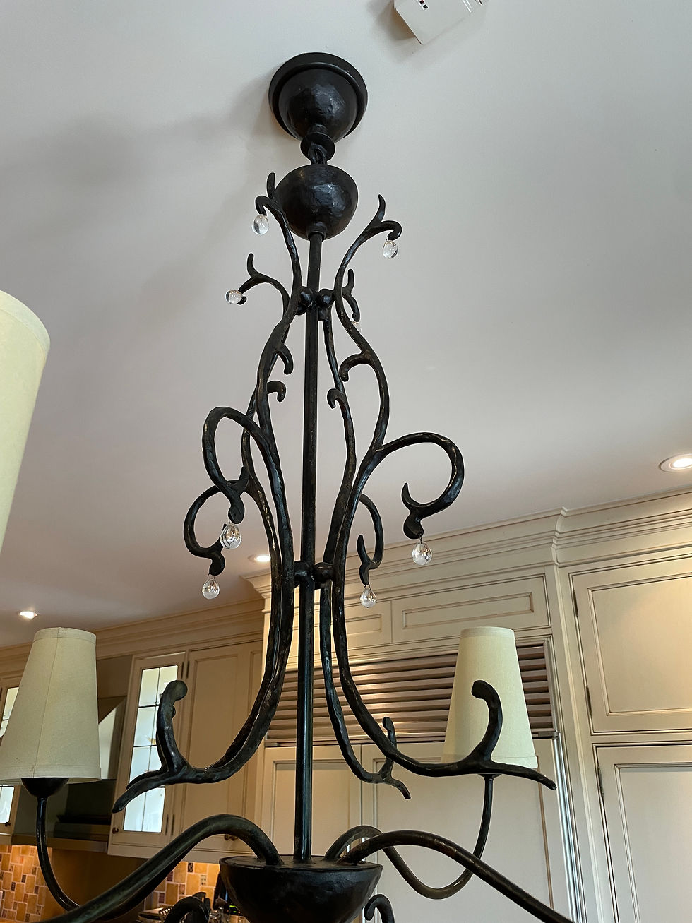 Thumbnail: Lot 9 - Metal Chandelier from En Province (Retail $3,000)