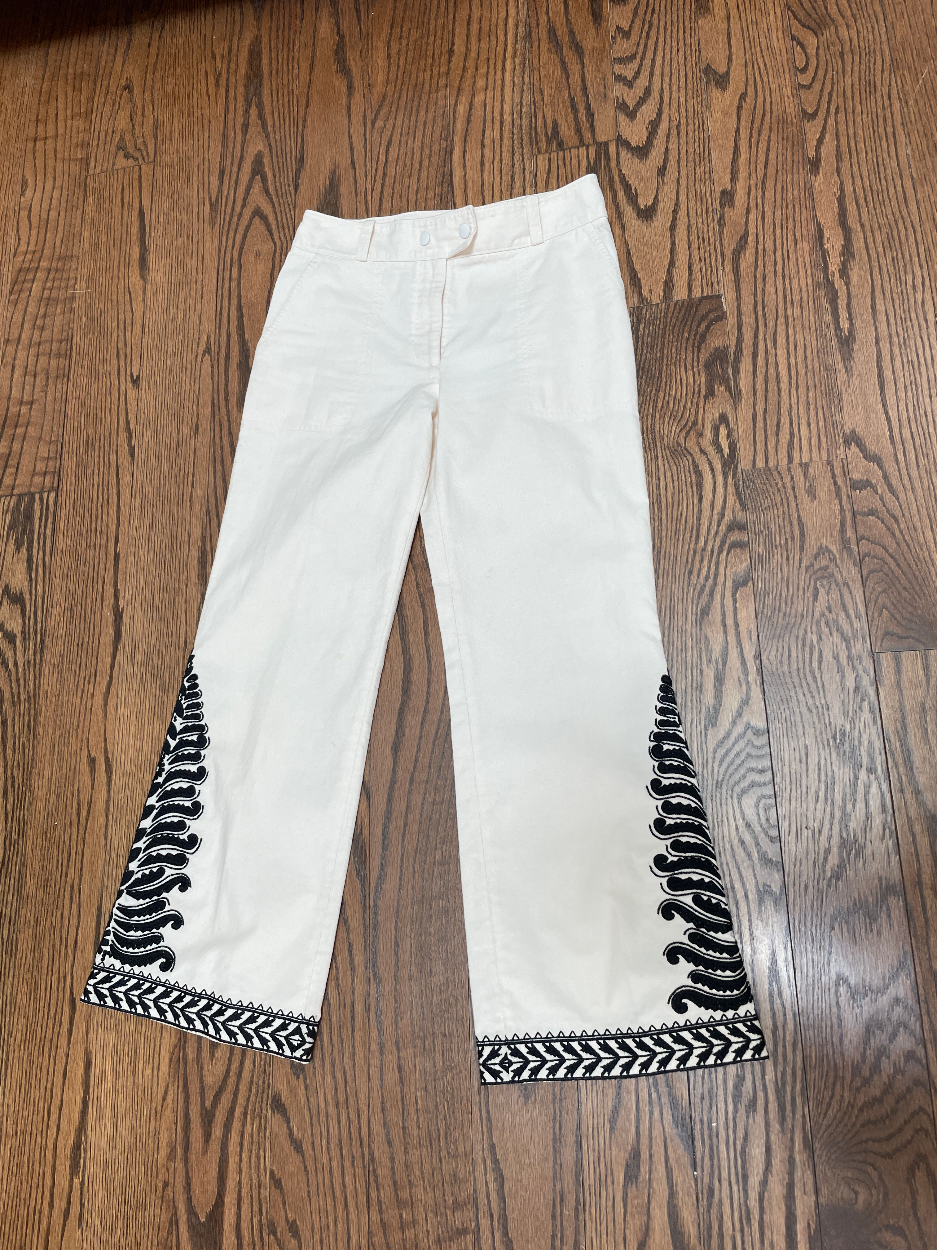 Lot 81 - Tory Burch Cotton Pants (Retail $945)