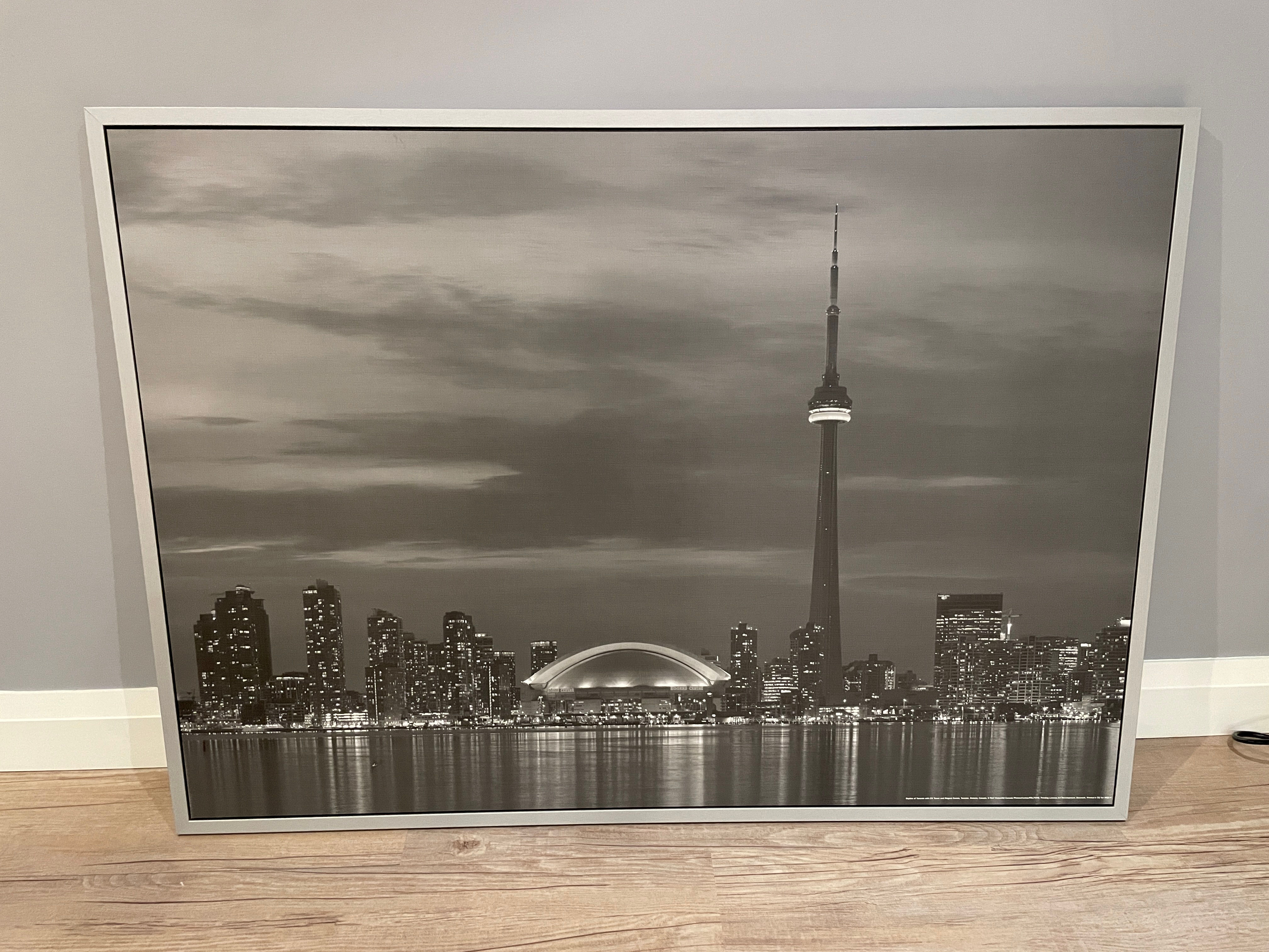 Lot 56 - Large Poster of Toronto Skyline