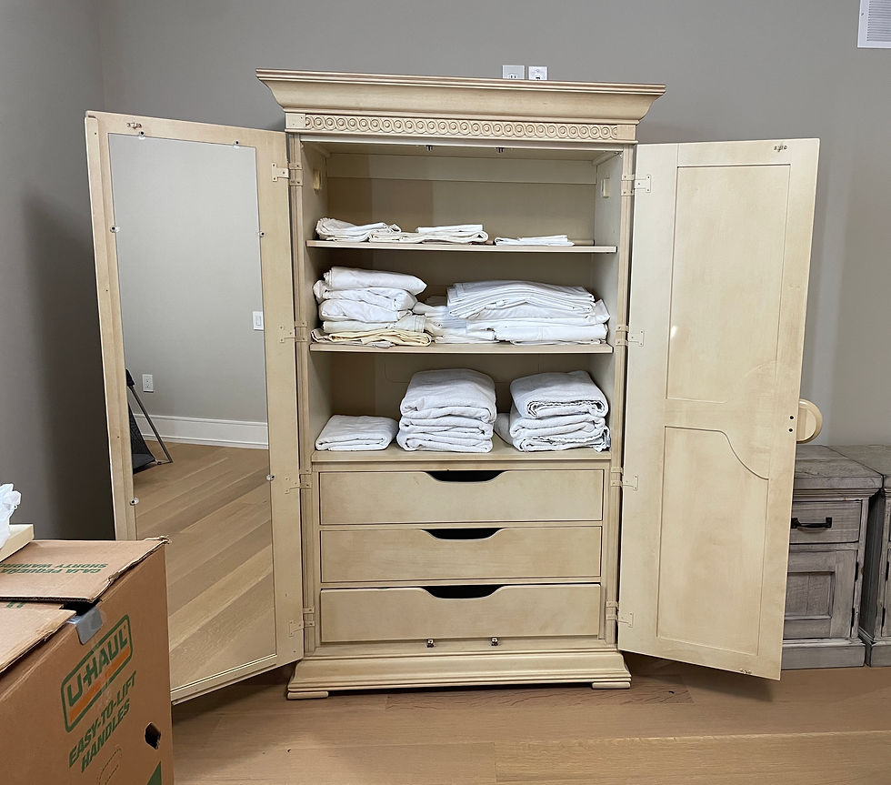 Thumbnail: Lot 9 - Light Wood Armoire