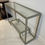 Thumbnail: Lot 116 - Glass & Metal Console