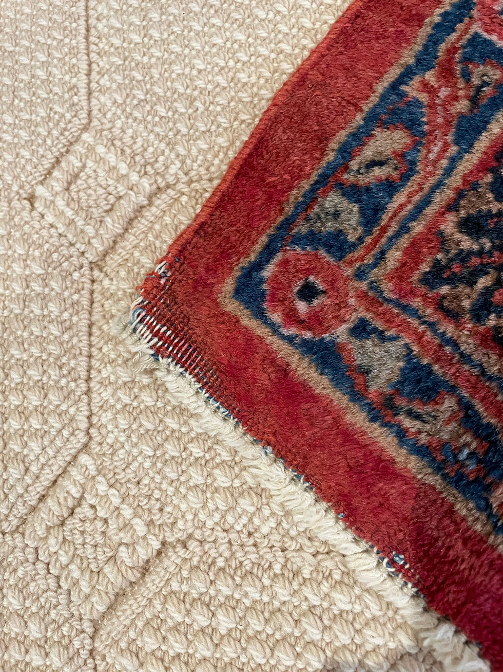 Thumbnail: Lot 17 - Vintage Sarouk Persian Carpet (13ft. 11" x 12ft)