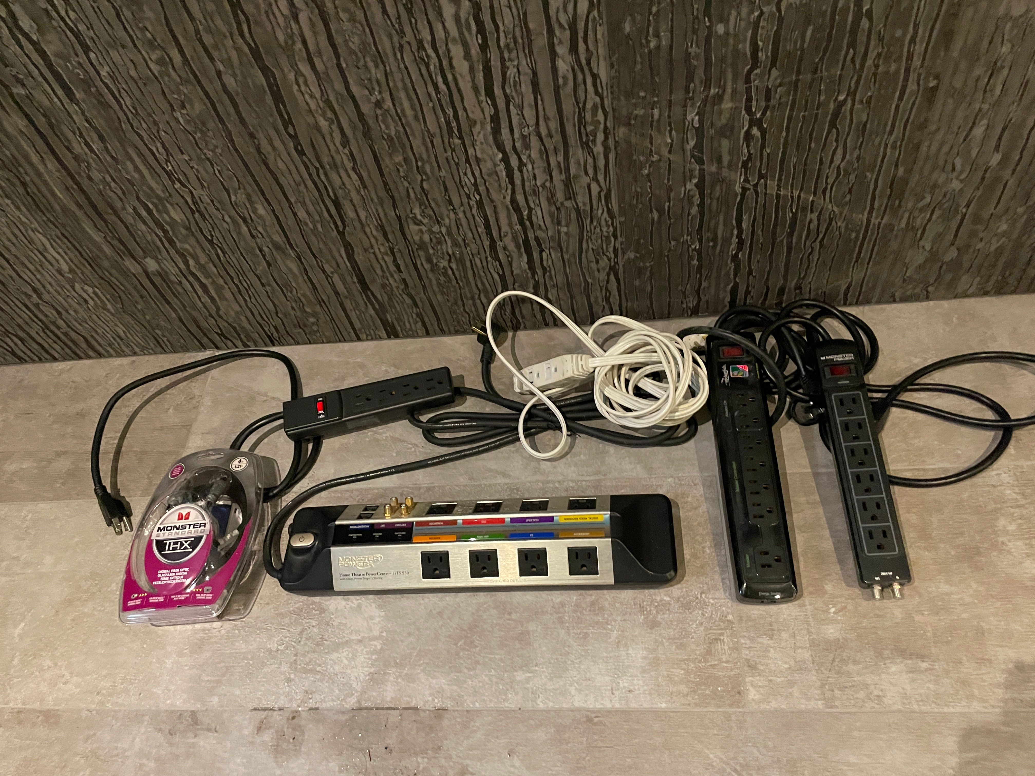 Lot 8 - Power Bars, Home Theatre Power Centre, etc.