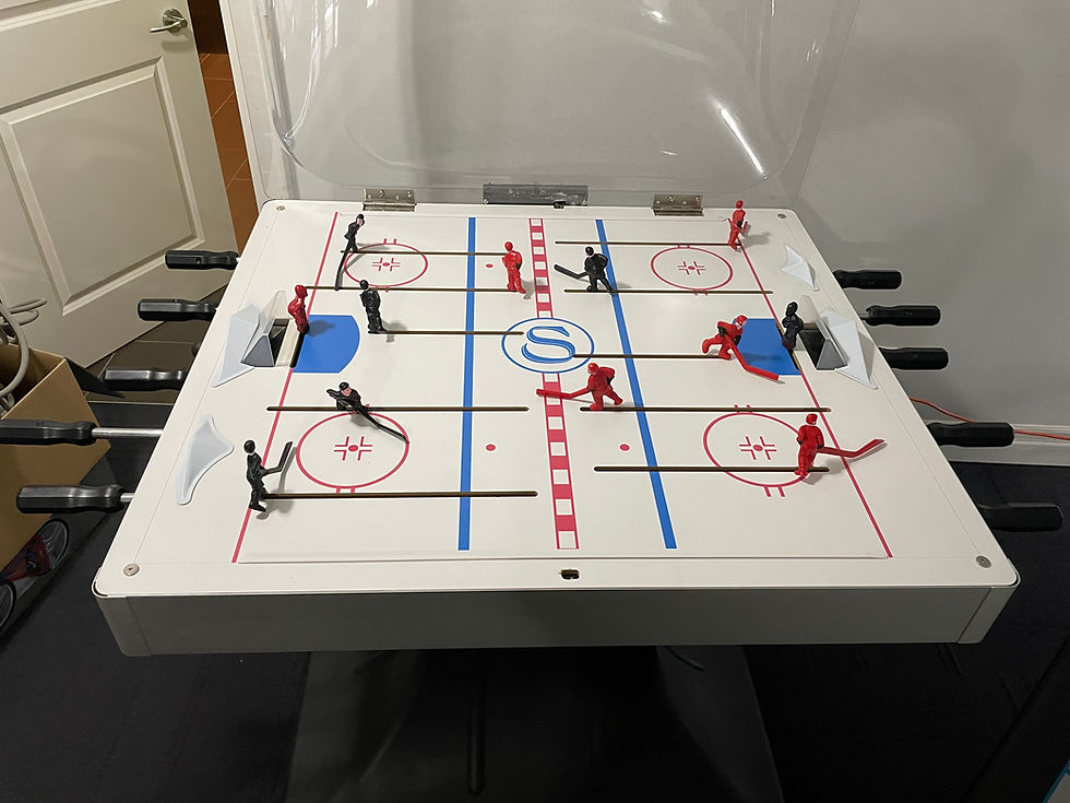 Thumbnail: Lot 17 - Shelti Bubble Hockey Game (Retail $1,800)