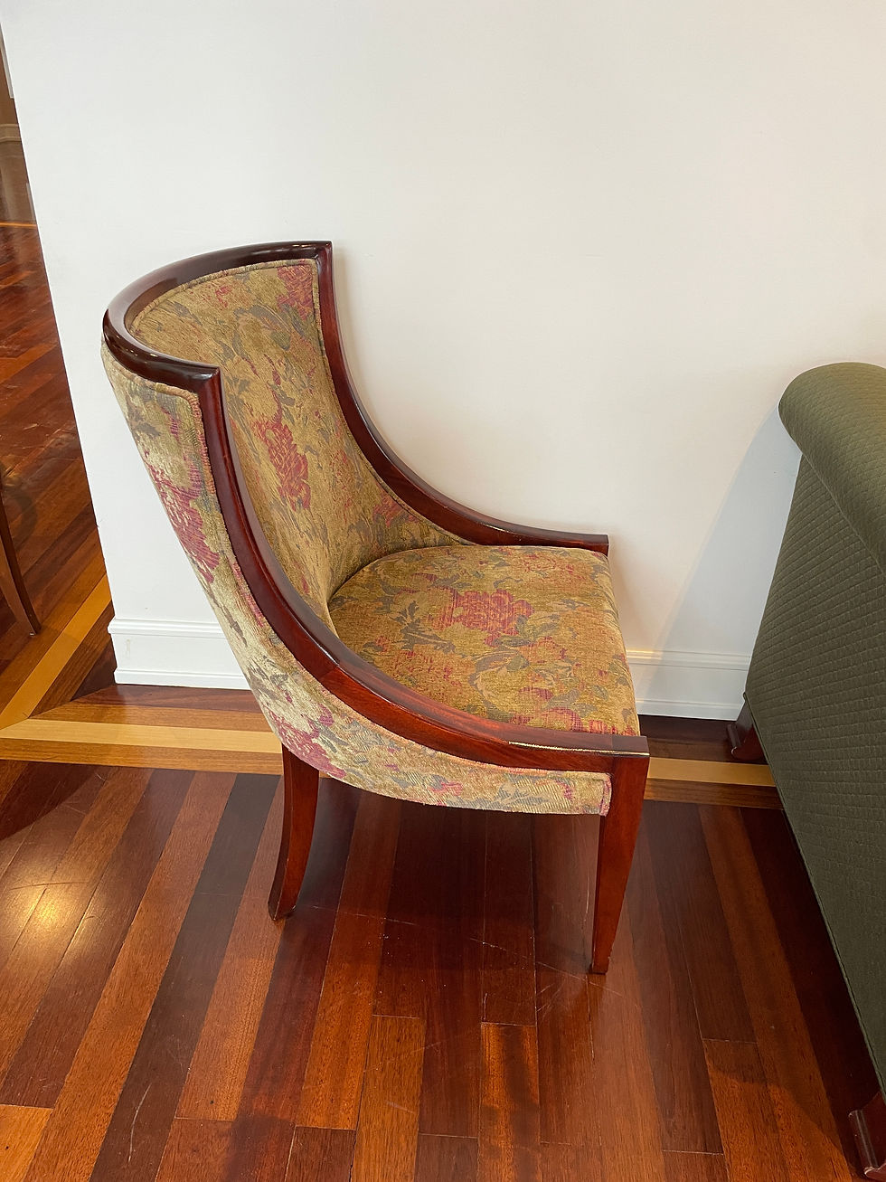 Thumbnail: Lot 102 - Chair w/ Tapestry Upholstery