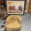 Thumbnail: Lot 52 - Vintage Club Chair & Art (Trees & Bldg)