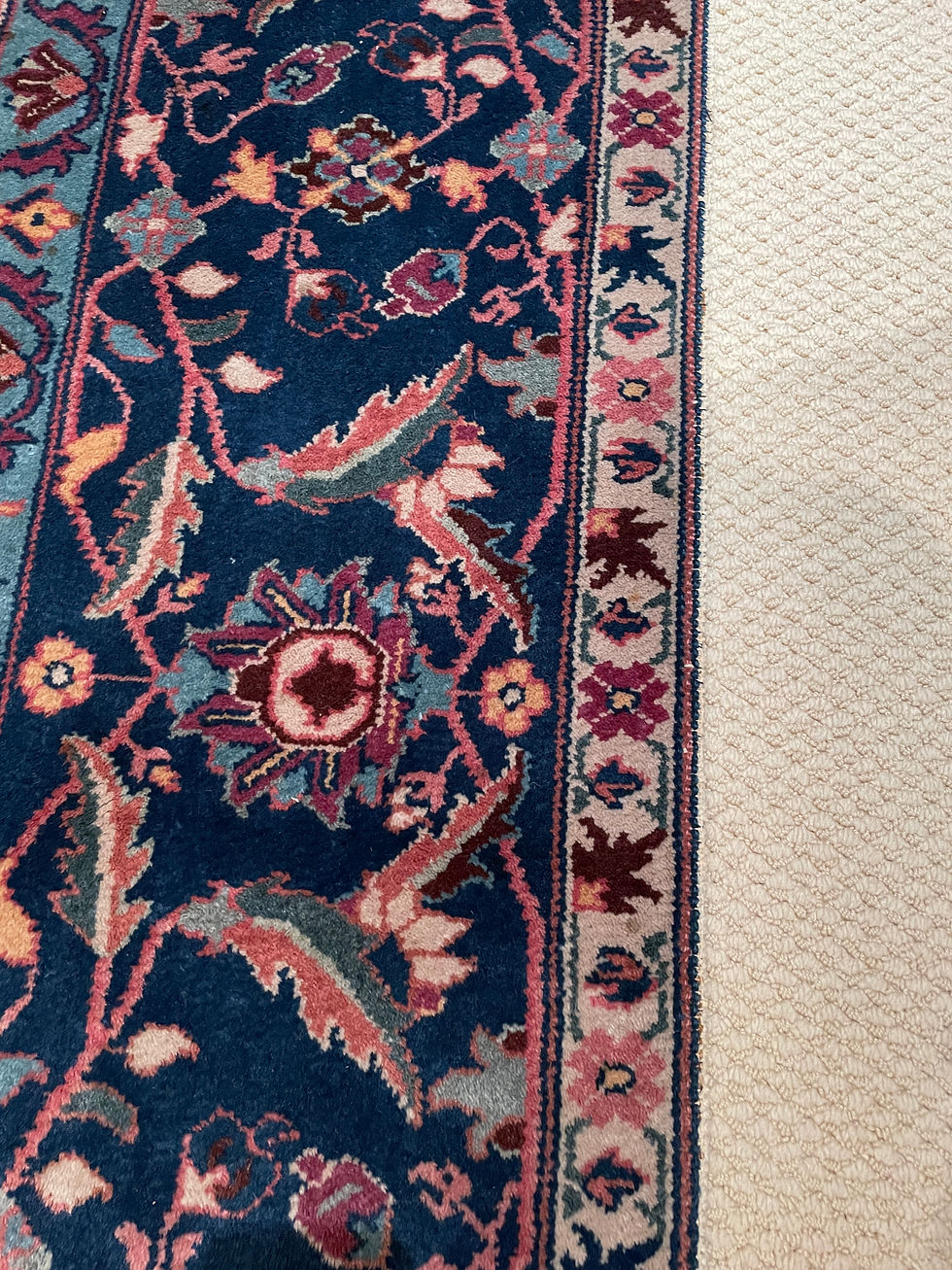Thumbnail: Lot 21 - Handmade 100% Wool Carpet 10ft. x 8ft (Retail $12,500)