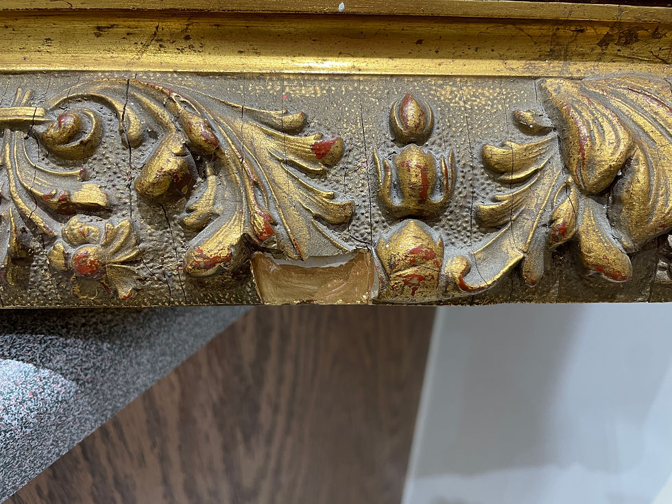Thumbnail: Lot 91 - Antique Oil by James B. Anderson (Tudor Building)