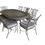 Thumbnail: Lot 38 - Metal Patio Table & 8 Chairs (Retail $2,500)