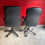 Thumbnail: Lot 50 - Faux Leather Office Chairs x 2