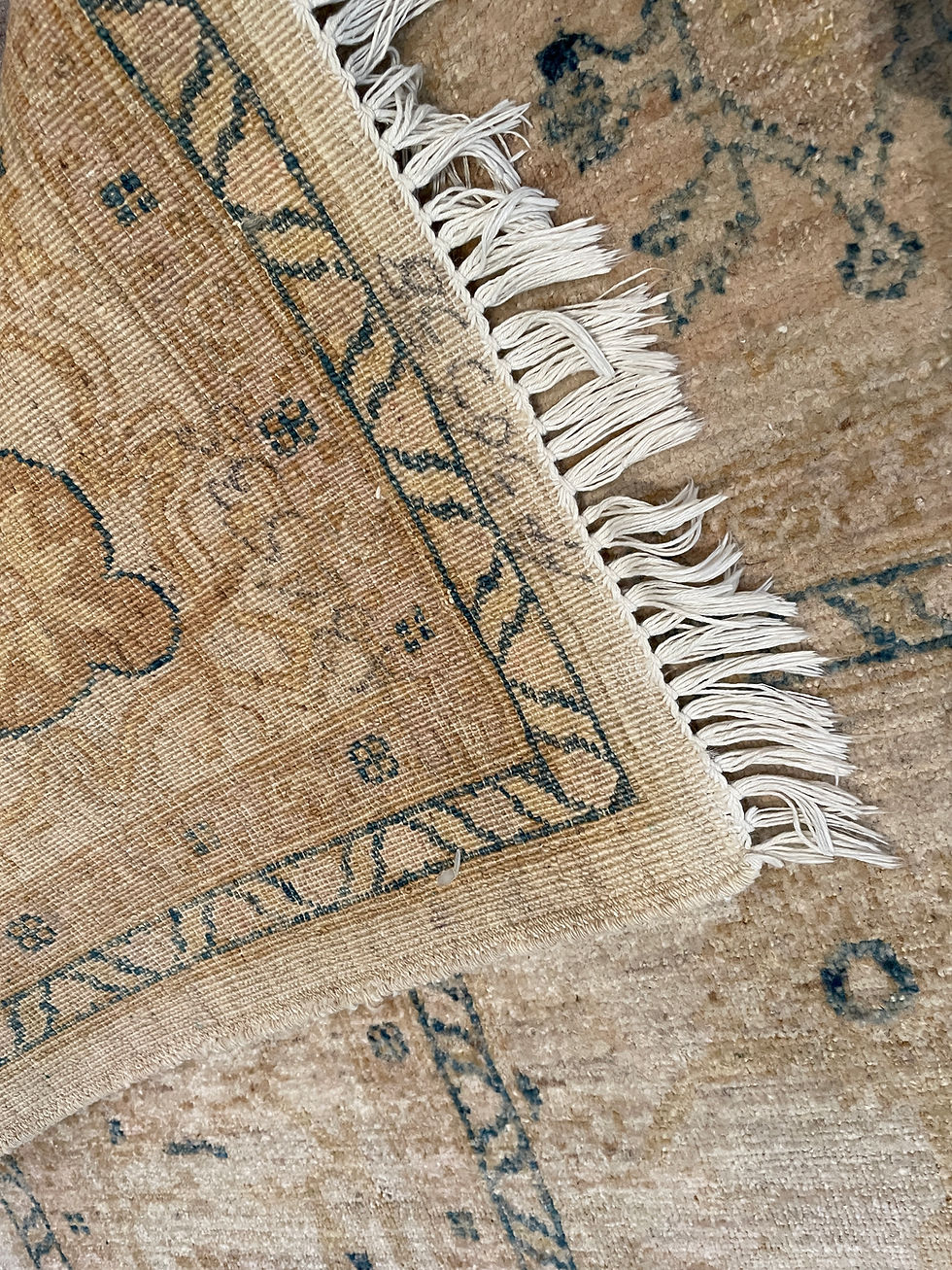 Thumbnail: Lot 38 - 100% Wool Chubi Handmade Carpet 9ft 8" x 7ft 10"