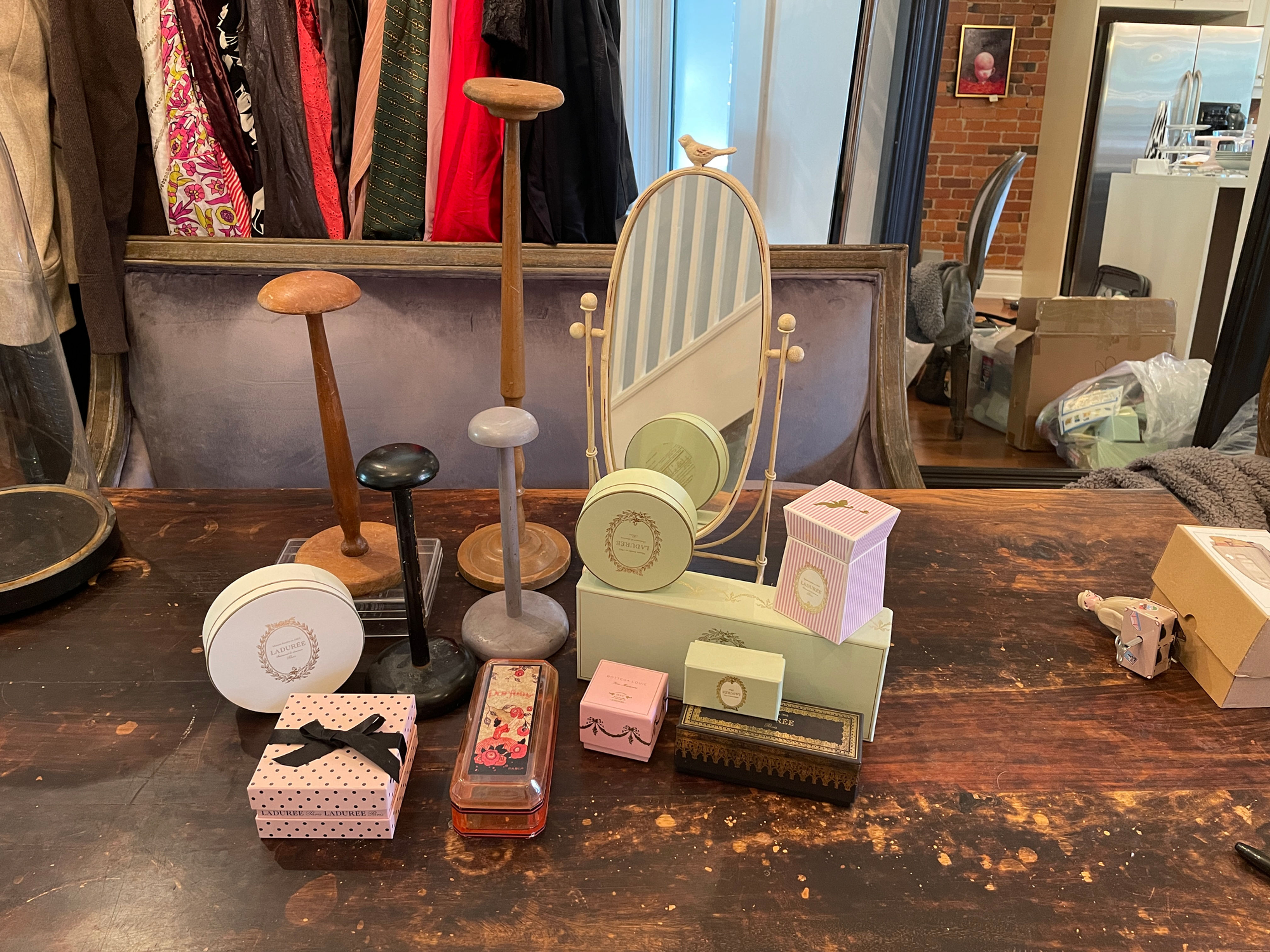 Lot 68 - Antique Hat Stands X 4, etc.