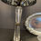 Thumbnail: Lot 85 - Lamp/Pewter Platter/Crystal Bowl