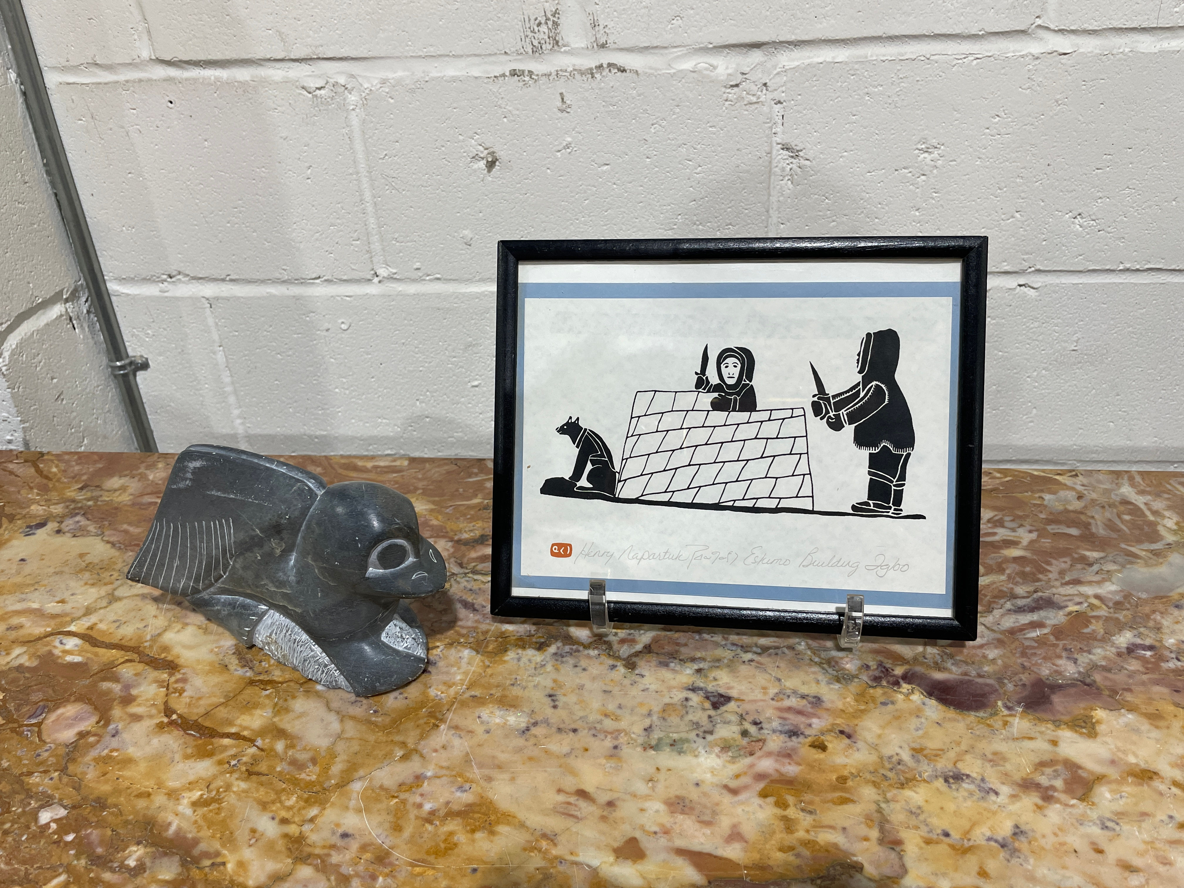 Lot 115 - Inuit Art & Soapstone Carving