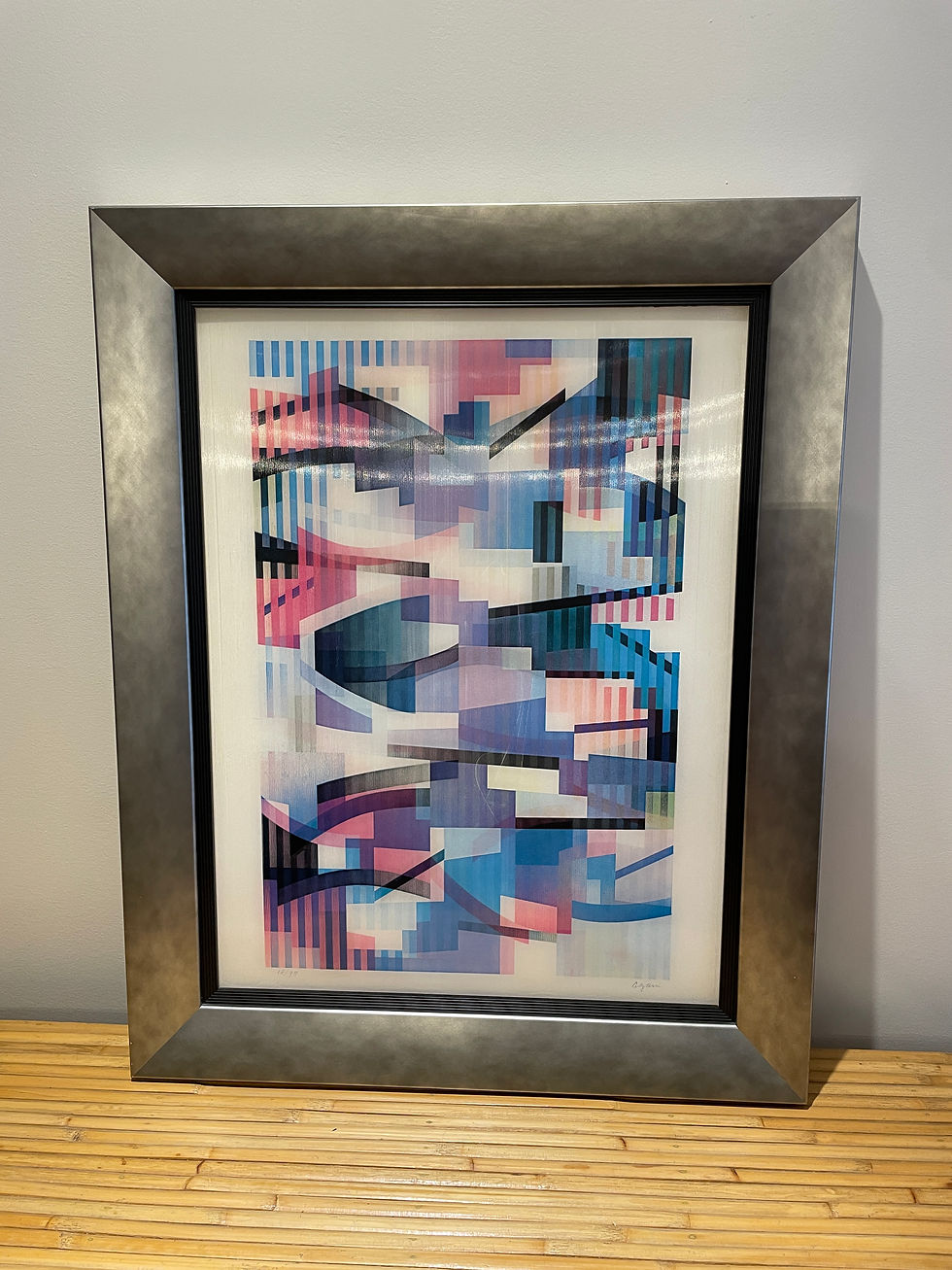 Thumbnail: Lot 65 - Signed & Numbered Agamograph by Ya'acov Agam