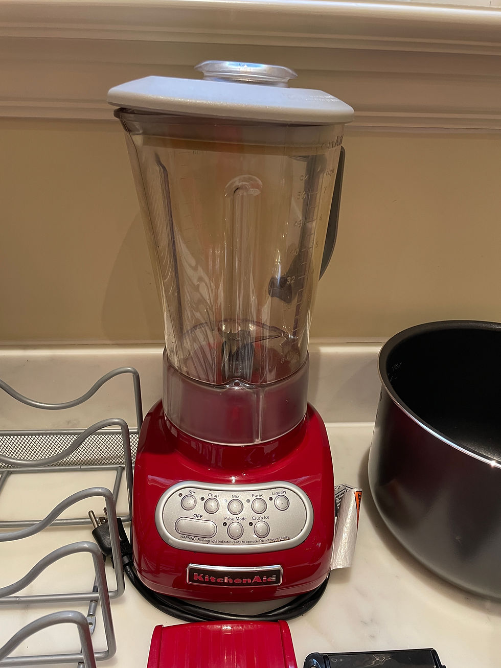 Thumbnail: Lot 18 - Kitchen Aid Blender & Assorted Kitchenware